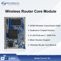 1WAN 4LAN 802.11b/g/n 300mbpsワイヤレススタンプホールモジュール